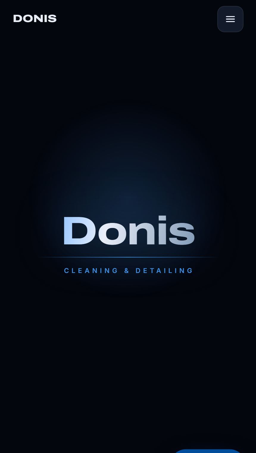 Donis Services website